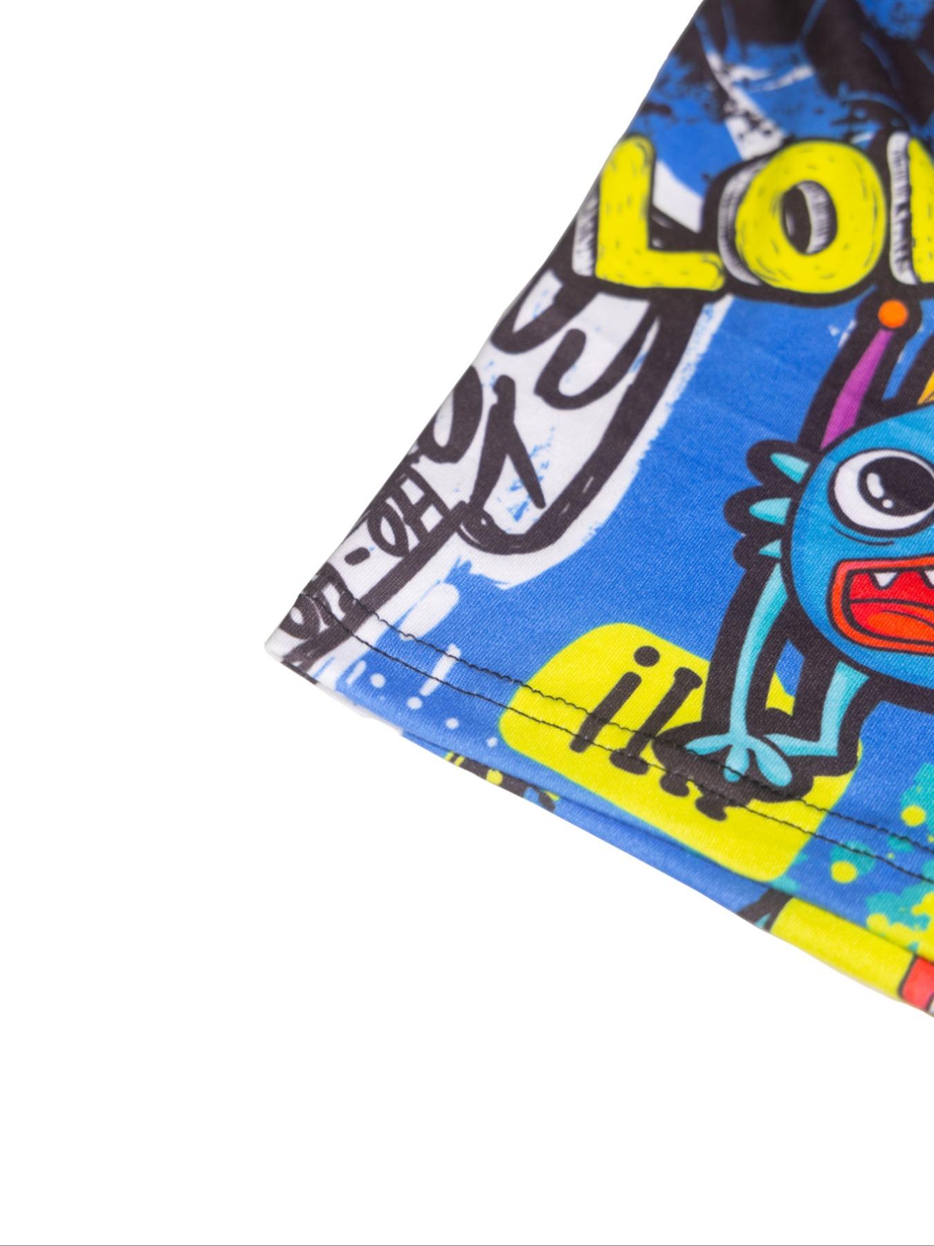 Random Men's All Over Print Boxer Brief, Underwear Boxer Briefs, Casual Comfy Breathable Underwear for Daily Wear, Mens Underwear for All Seasons