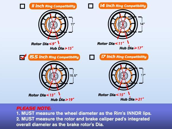 Nilight 4PCS 15.5inch Double Row Wheel Ring Lights Dream Color with APP and Remote Control Neon Lights w/Turn Signal and Braking Function Dual Row for Car Van SUV Truck