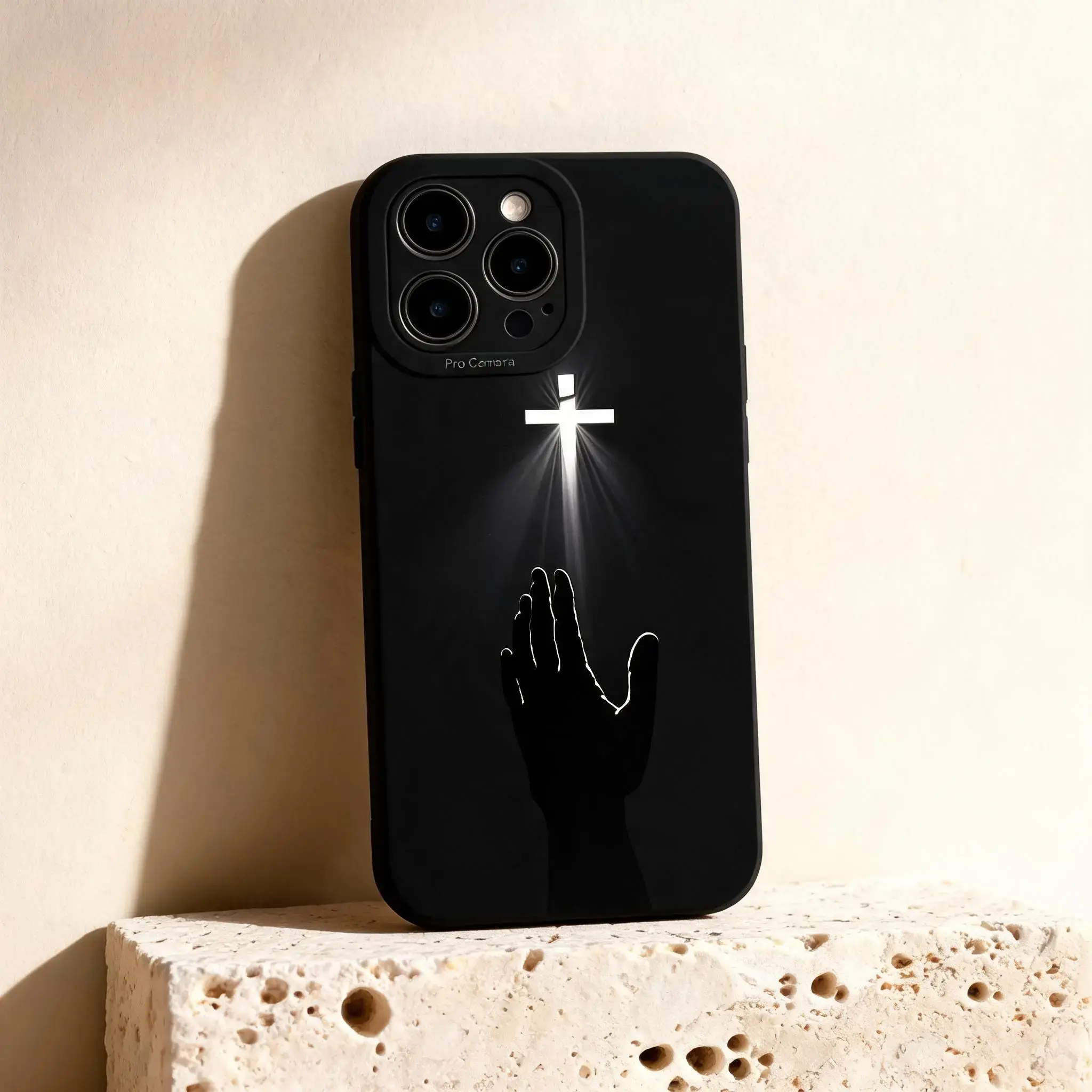 Cross Pattern Shockproof Phone Case Cover Protector Cellphone Casing Smartphone for iPhone 15/15 Plus/15 Pro/15 Pro Max/11-16 Promax, Simple Design, Perfect Gift, Accessories, Phone Protective Cover