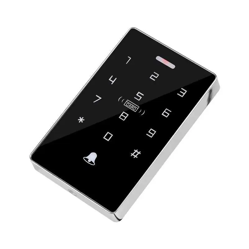 Waterproof Electronic Access Control System Kit Dual Frequency Card Password Lock for Single Double Glass and Metal Doors