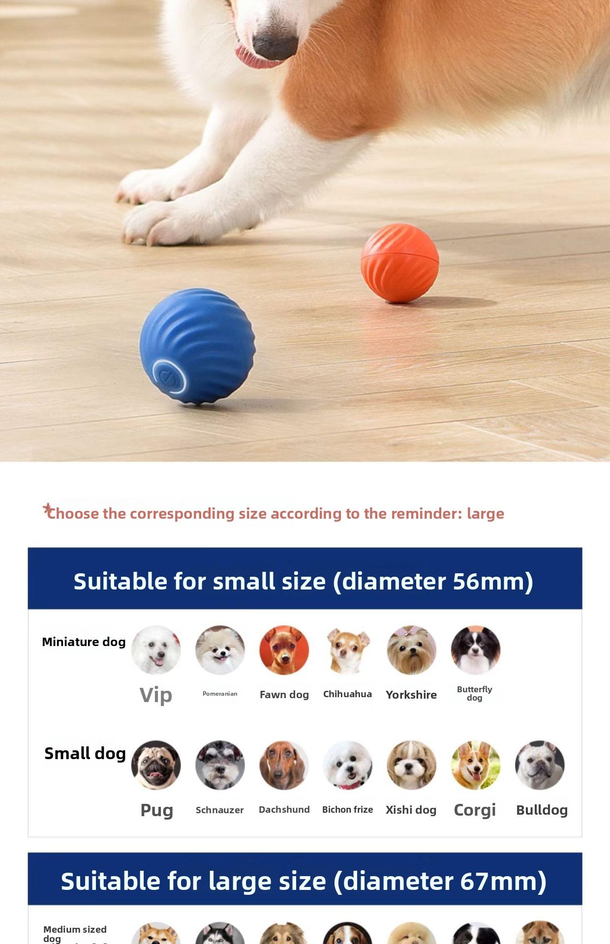 Gravity Jumping Ball Smart Rechargeable Pet Toy Automatic Rolling Interactive Chase Ball for Dogs Cats Livestock Prod with Flexible Shaft pet stuff dog pepper spray dog bugs detector reverse slow feeder shaped harness raised food bowl surprise gift k9