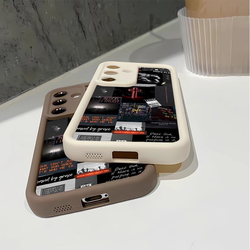 Creative Pattern Soft&Flexible TPU Silicone Phone Case For Galaxy S26 Ultra S25 Edge S24 FE S23 S22 S21 Plus A13 A14 A15 A16 A17 A33 A34 A35 A36 A52 A53 A54 NOTE20 Durable|Shockproof|Full Camera Protection|Anti-Fingerprint