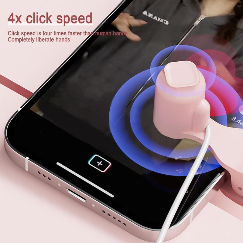 NEW Video Live Streaming Thumbs Up Device, Platform Anchor Clicks To Increase Followers and Win Hearts, Lazy Desktop Game Continuous Clicker, Screen Automatic Clicker, Christmas Gift, Holiday Gift