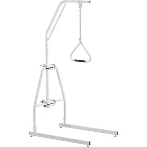 VEVOR Trapeze Bar for Bed Mobility, Heavy - Duty Steel Free Standing Trapeze Bar 250 LBS Weight Capacity, Hospital Bed Pull Up Assist for Elderly Disabled, Ideal for Hospitals, Nursing Home, Home Care
