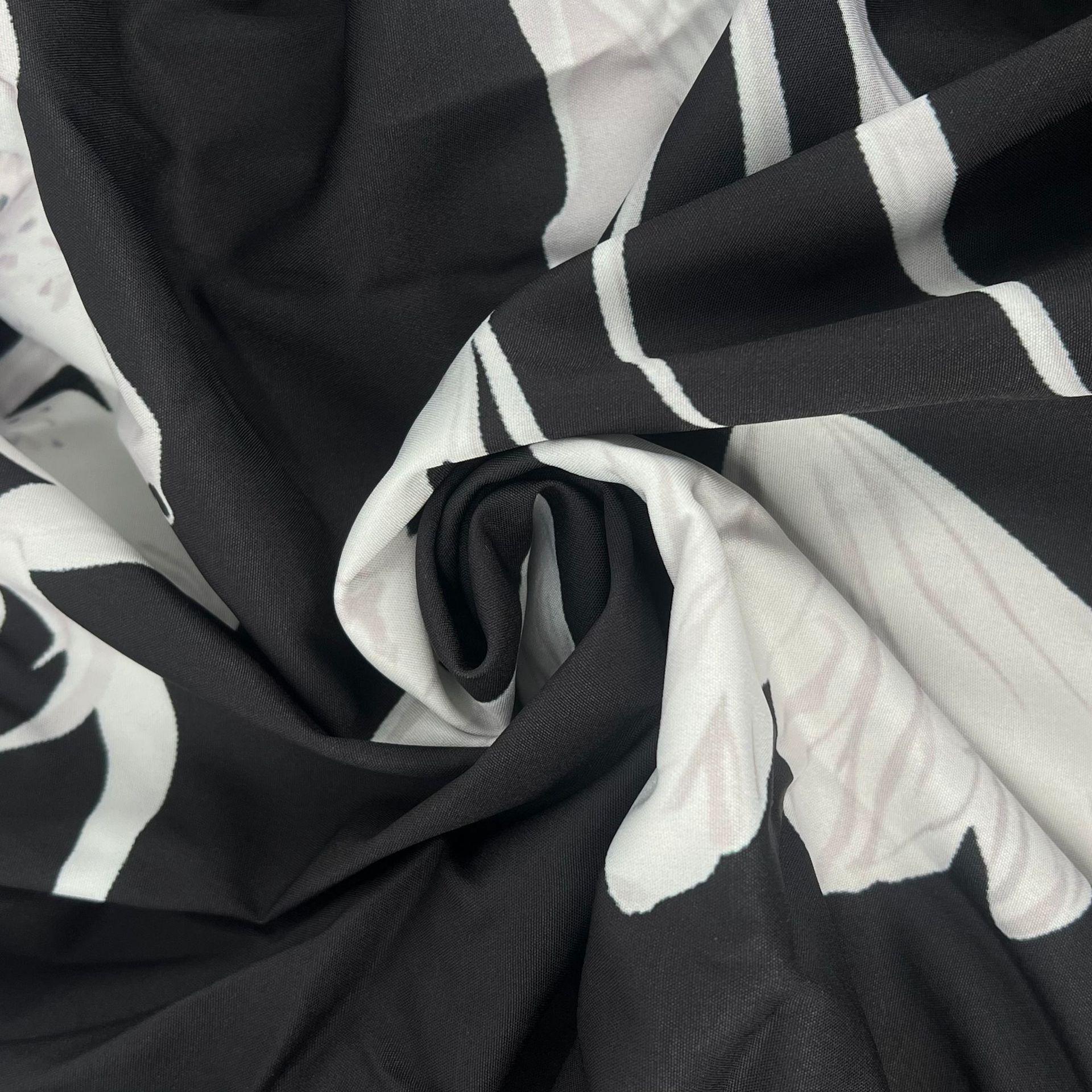 Arab Muslim Middle East Black Dress Elegant Temperament Noble Robe Flower Printed Long Shirt French