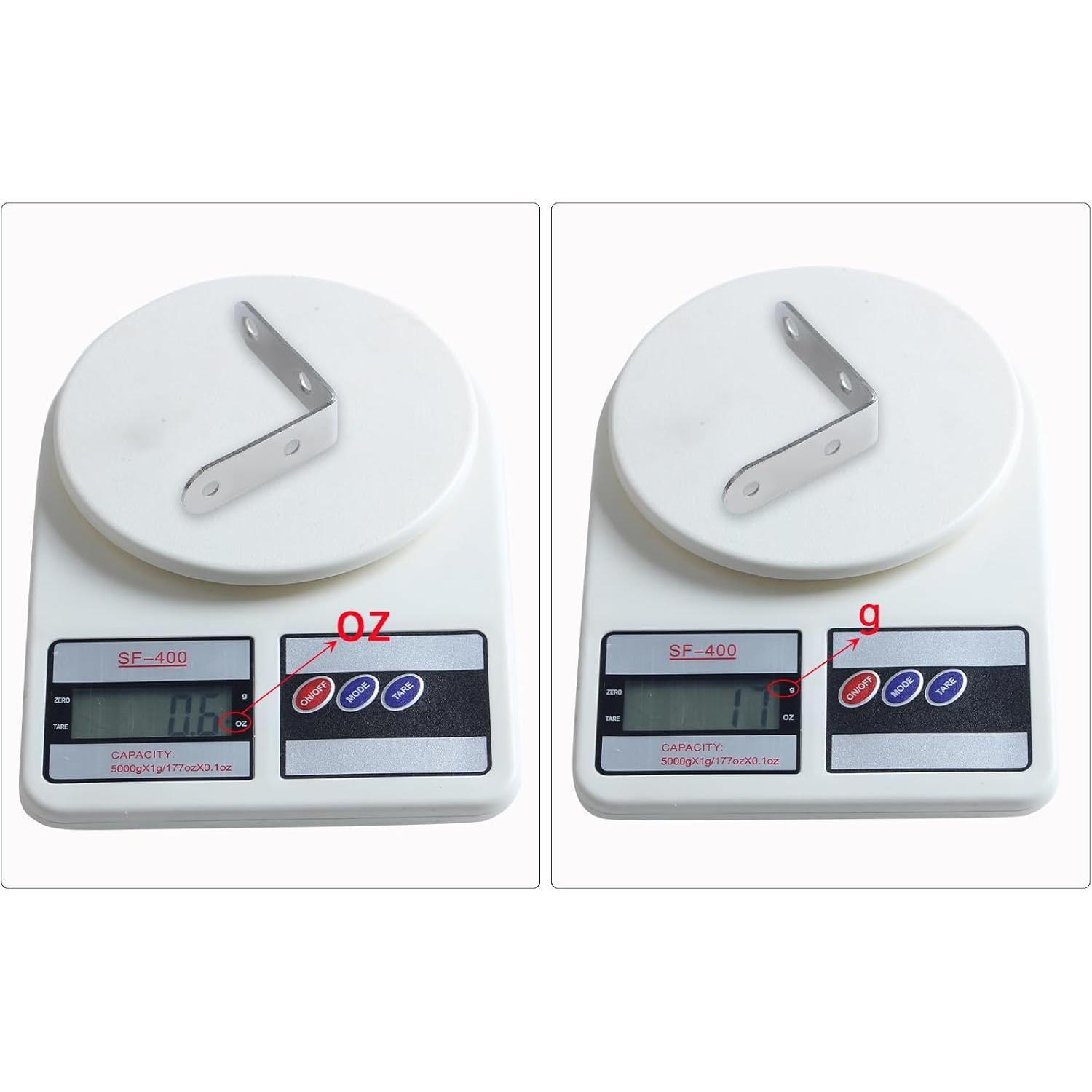 L Shaped Corner Brace - Shelf Brackets: Metal Stainless Steel Lightweight Angle Shelving Support 9 Pack 2 inch with Drywall Screws for  Fixing Build Project Fence Desk Bookshelf Cabinet