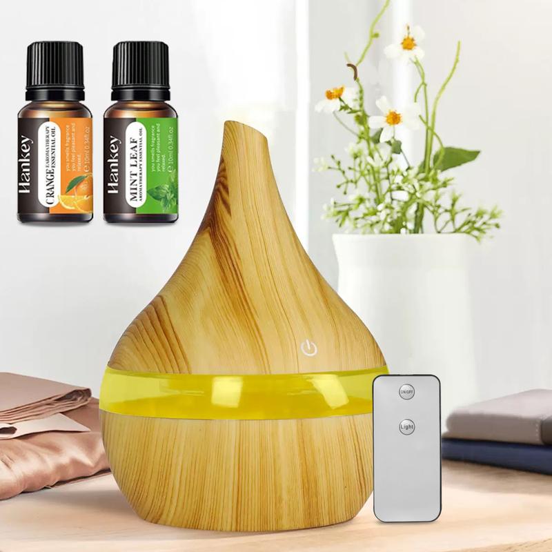 Portable, 300ml quiet Usb humidifier with night light in 7 colors, free essential oils, can be timed, remote desk, nursery, car travel Portable, 300ml quiet Usb humidifier with night light in 7 colors, free essential oils, can be timed, remote desk, nursery, car travel