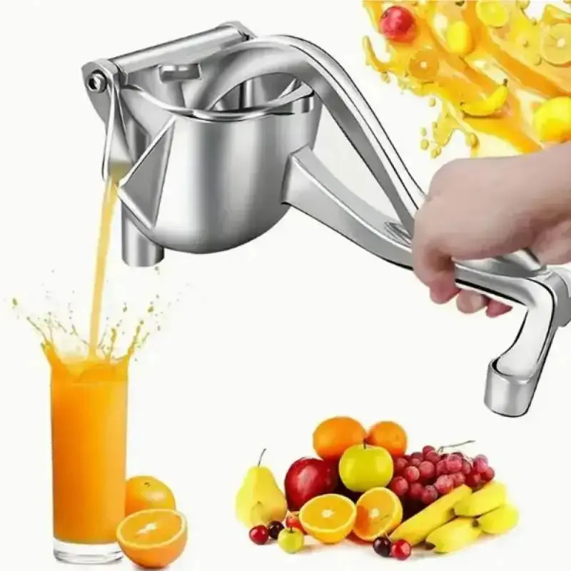 Hand Juicer Squeezer - Aluminum Manual Press Juicer  for Efficient Juice Extraction of Pomegranates Citrus & More, Durable Compact Easy to Use & Clean Manual Citrus Juicer.