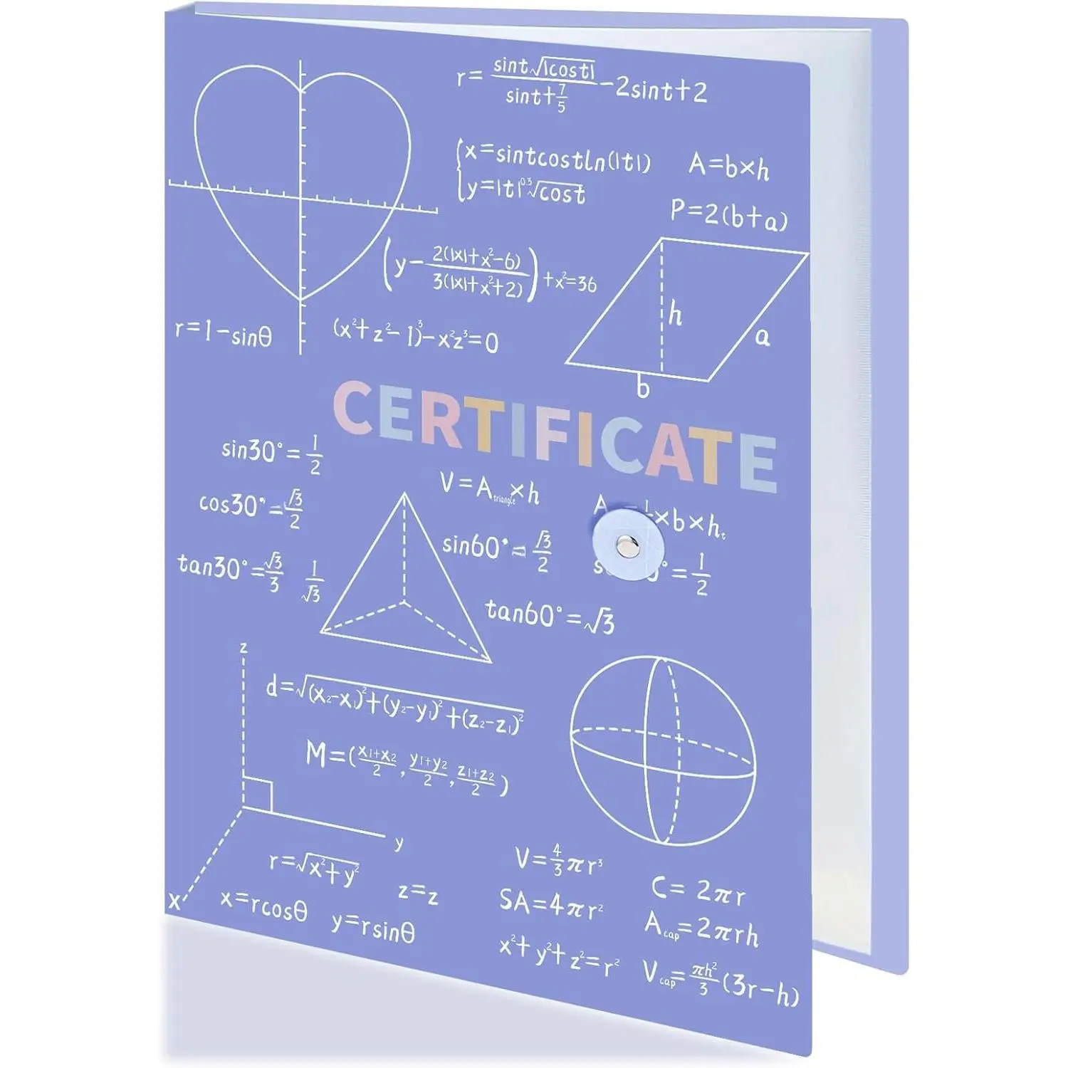 Binder with Plastic Sleeves Clear A4 Size Sheet Protectors 8.5 x 11 Presentation Folders Protector Folder Portfolio Binder Document Organizer for Certificate,Art