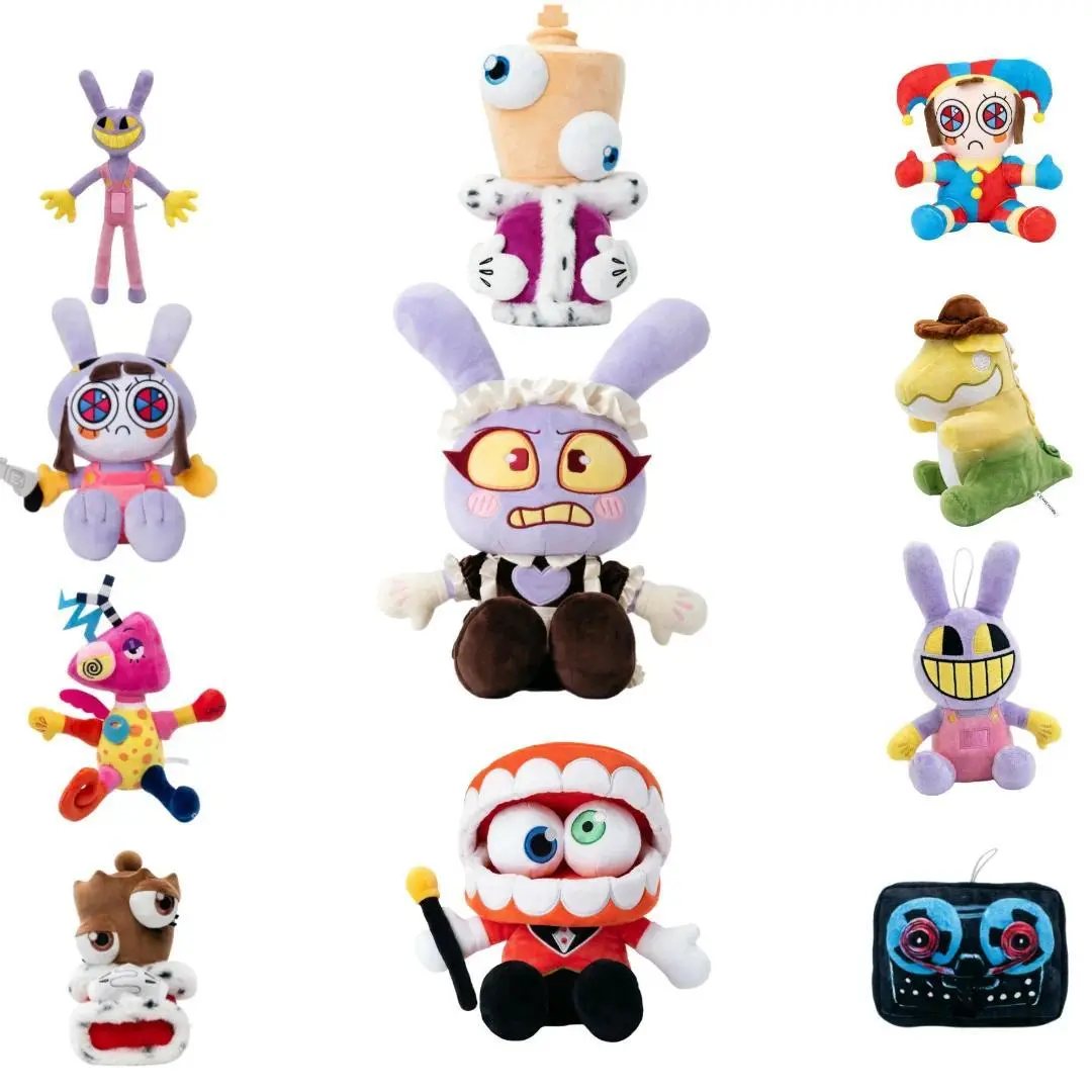 20cm Soft Adorable Stuffed Bunny Circus Maid Jax Periphery Doll - Magical Rabbit Clown Collectible for Children & Fans (Toys & Hobbies - Classic & Novelty Toys)