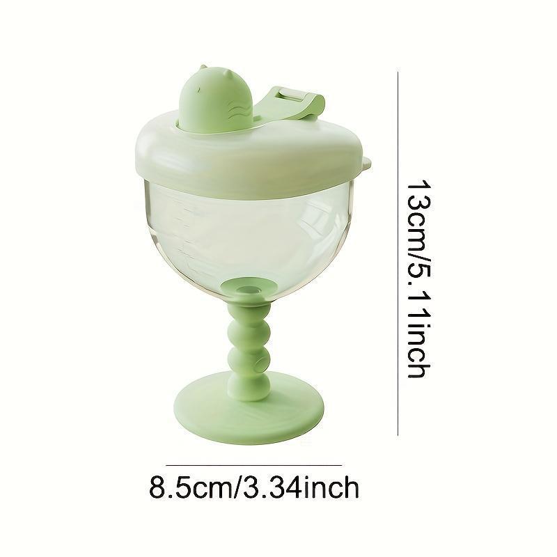 Spill-Proof Goblet Sippy Cup with Lid, Anti-Fall Reusable Cup for Juice, Milk & Drinks, Ideal Party Cup for Kids & Adults