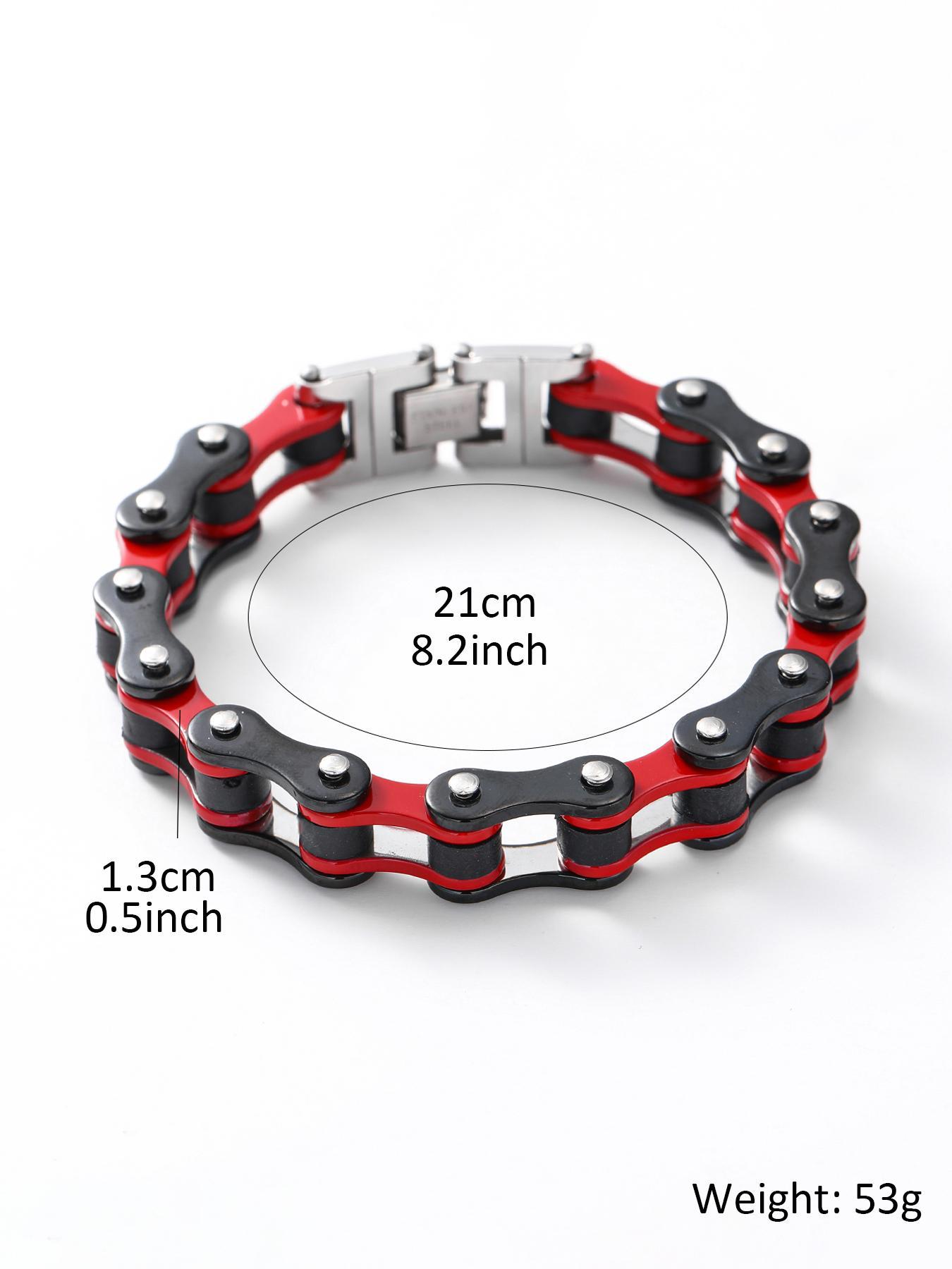 Punk Style Chain Summer Bracelet, Versatile Accessory, Fashionable Hand Jewelry for Men for Party, Daily Clothing Decor, Trendy Bracelet Design Hand Chain Jewelry for Birthday Gift, Gf and Bf Bracelets, Exquisite Trendy Bracelet