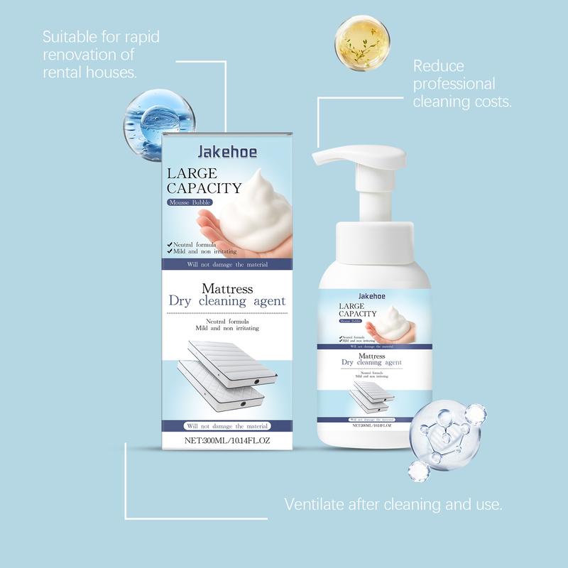 Mattress Cleaner Multi-Purpose Stain Remover, Daily Use Home Care Solution for Bedding & Carpets, Effective Oil Spills Spot Cleaning