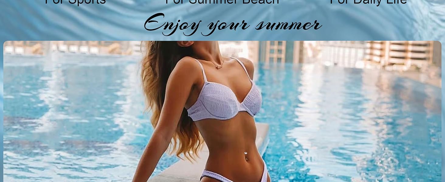 YADOCA 9 Pcs Gold Belly Button Ring - Surgical Stainless Steel Floating CZ Opal Heart Clicker Belly Piercings for Women Navel Belly Piercings Jewelry Pack Silver/Gold