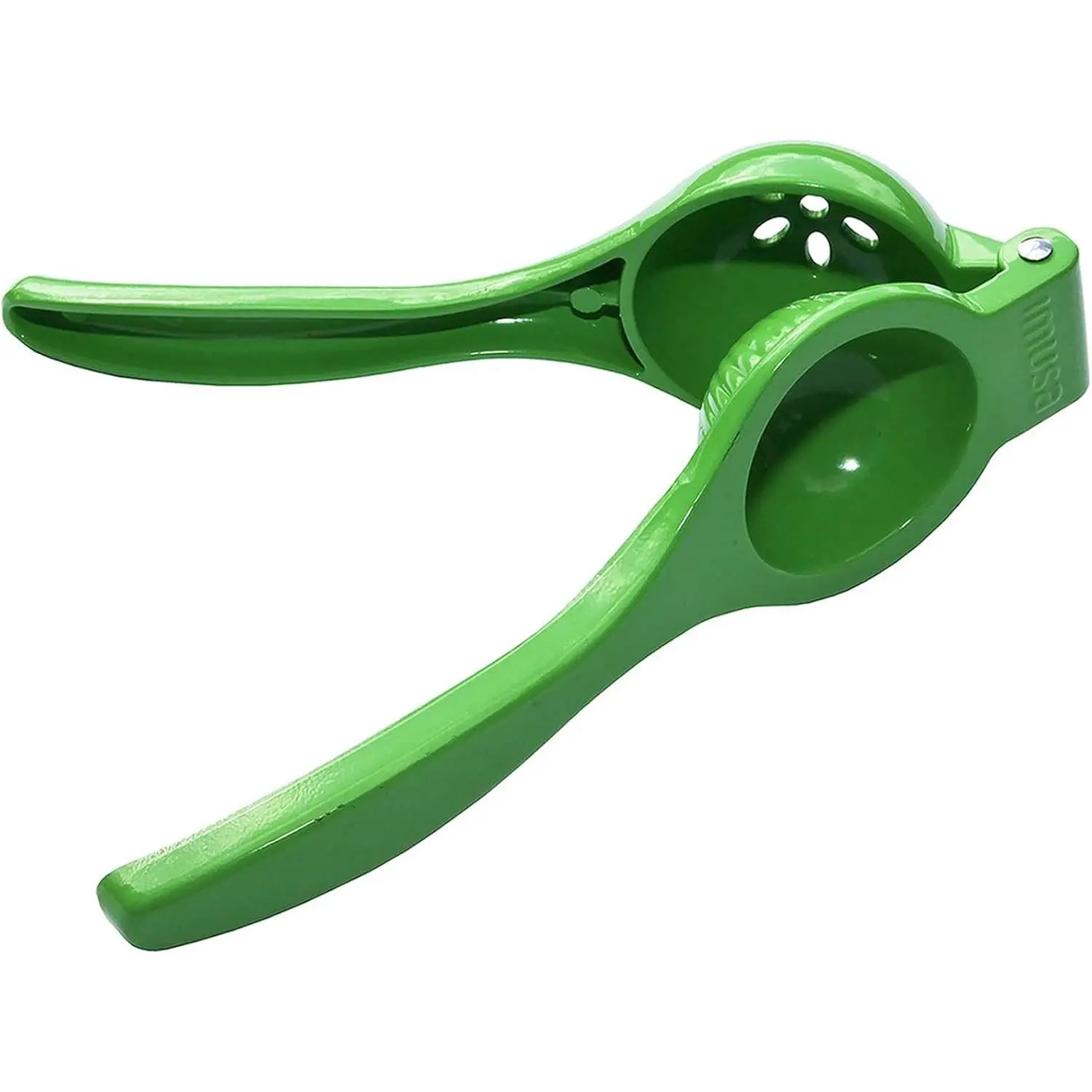 Lemon or Lime Manual Squeezer, Citrus Juicer for Max Extraction, Green