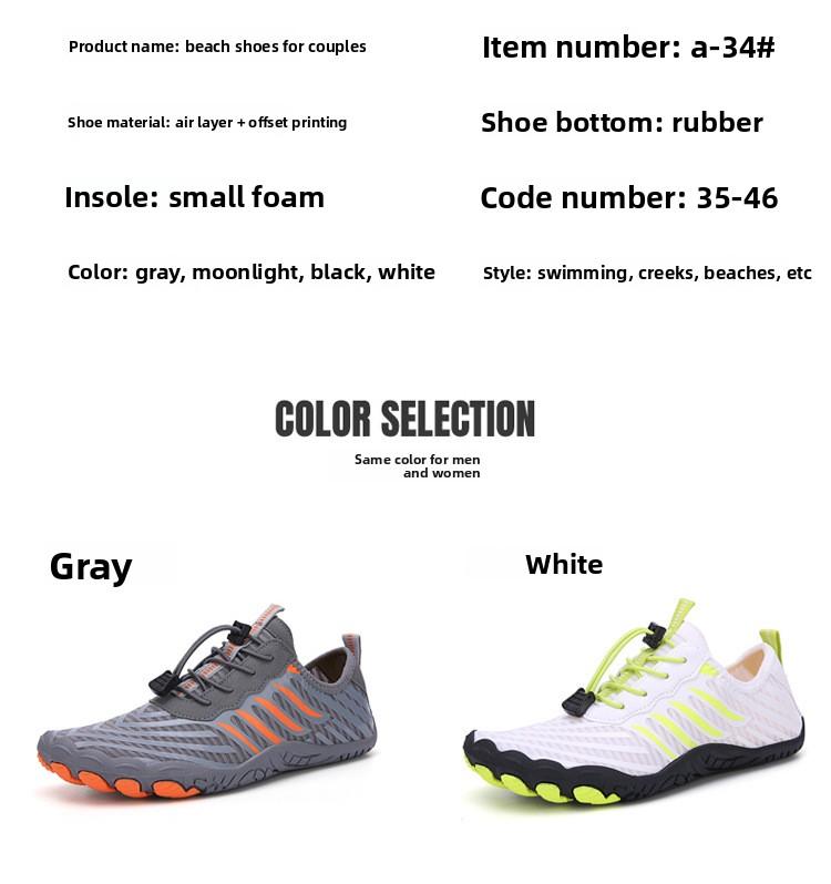 Mesler Water Shoes for Men Women Barefoot Quick-Dry Aqua Sock Outdoor Athletic Sport Shoes Kayaking Boating Hiking Surfing Walking#SpringStatements Greenish