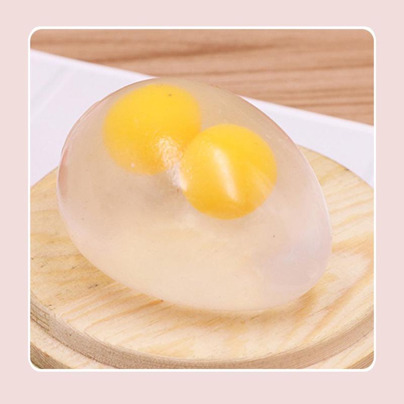 Creative Anti Stress Ball Abreact Squeeze Pinch Water Ball Stress Relief Toys Imitation Egg Tomato Squishy Fidgets Vent Toys