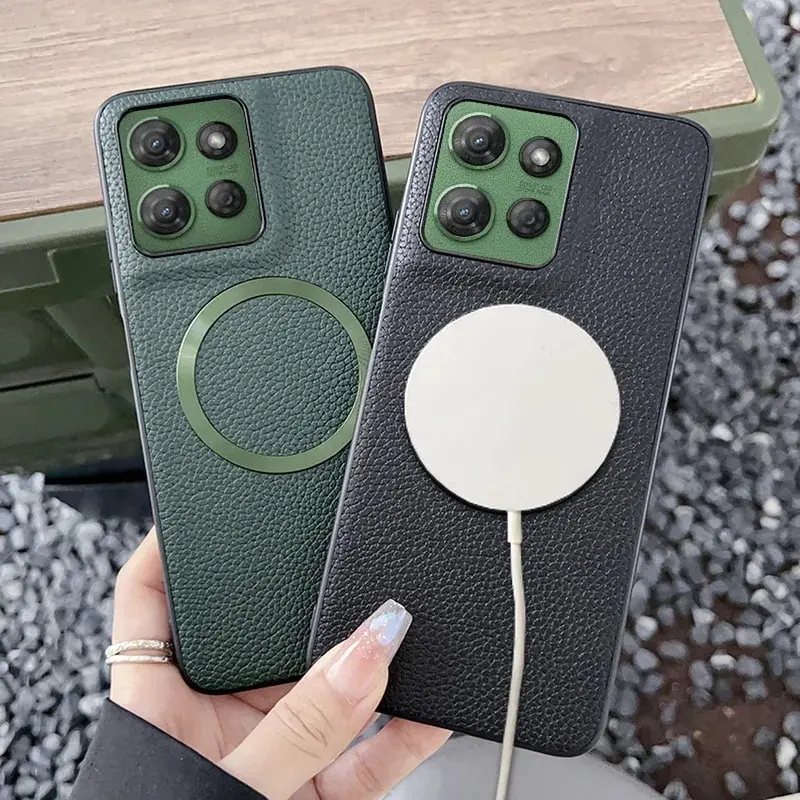 For The Moto G 2025, G Power 2025, G15 Power, G05, G55, G35, G45, And E15: Phone Cases With A Lychee-Textured Finish That Can Be Used With A Car Mount.