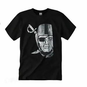 Vintage Pirate Graphic T-Shirt, Retro Silver Black Men's Tee, Unisex Crewneck, Trend Casual Top