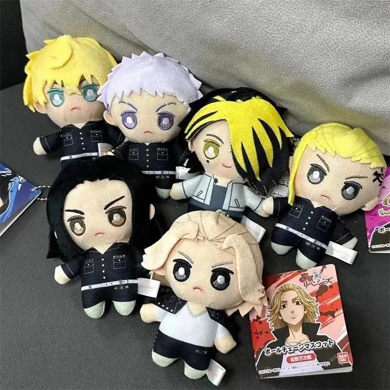10cm Anime Plush Doll Toy Manjiro Sano Ryuguji Ken Habumiya Ichiho Venue Keisuke Matsuno Chidori Sankilon Stuffed Pendant Toy