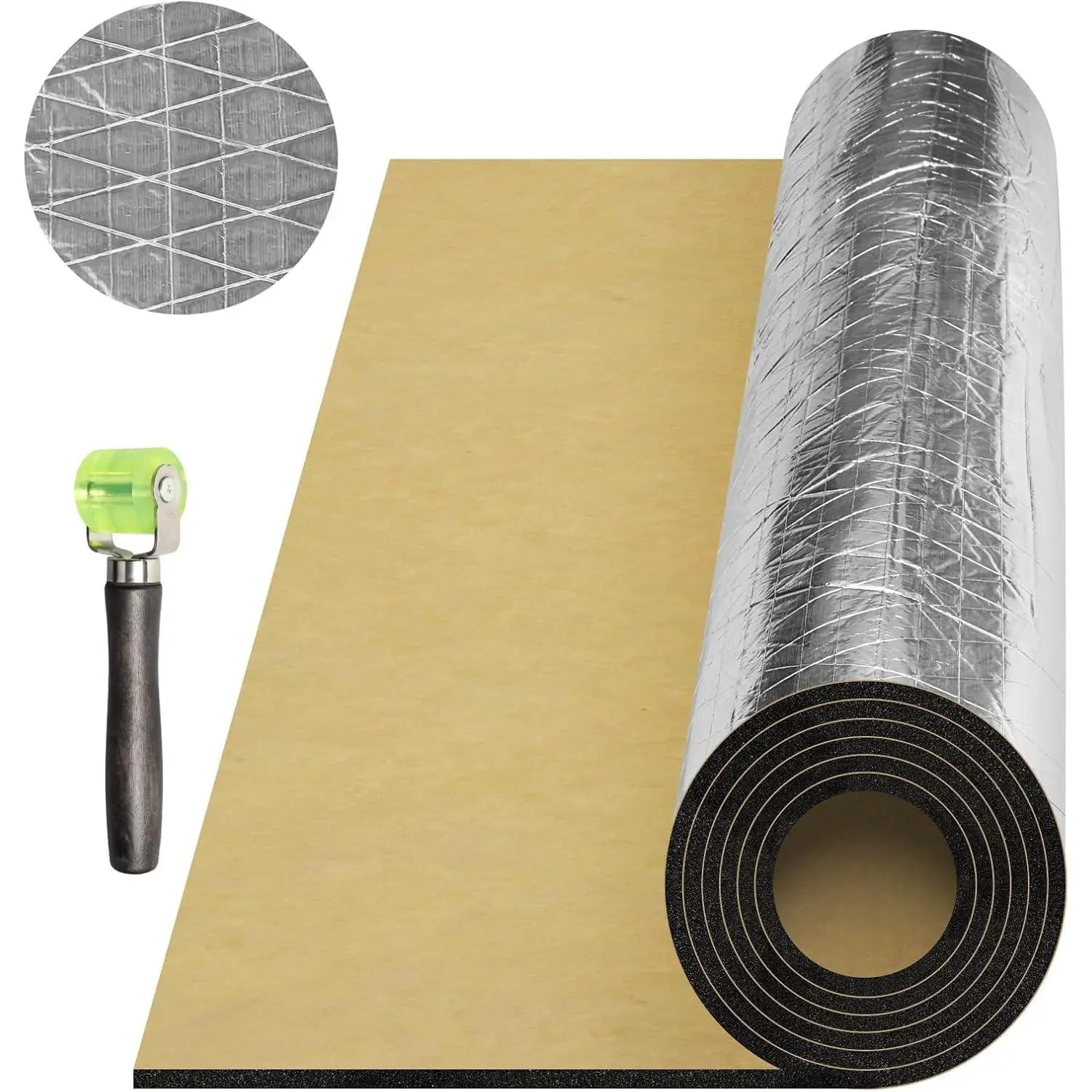 394 mil 16.8 sqft Car Sound Deadening Mat, Heat & Noise InsulationGift