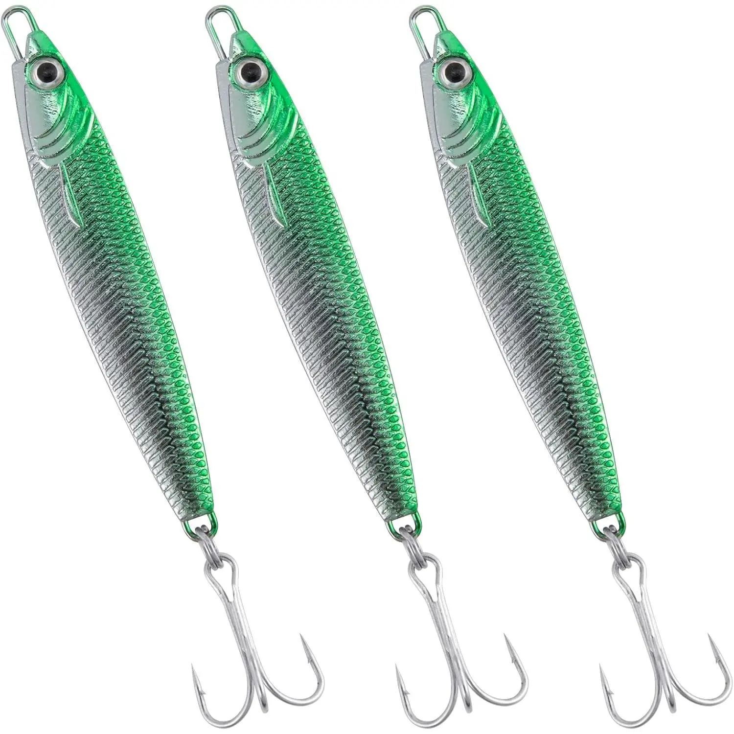 Fishing Jigs Jigging Spoon Saltwater Fishing Lure Casting Metal Spoon Surf Fishing Mackerel Striper Lures  Bluefish Vertical  Jig