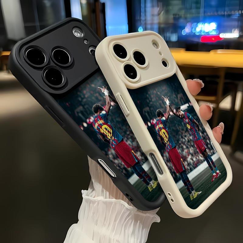 World Cup Yamal Soft&Flexible TPU Silicone Phone Case For iPhone 17 Pro Max AIR 16 15 14 13 12 11 Plus XSMAX Cases Durable|Shockproof|Full Camera Protection|Anti-Scratch|Anti-Fingerprint|Slim Fit|Gift For Girlfriend/Men/Women