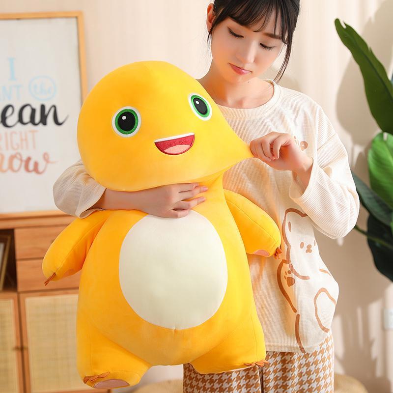 Kawaii Nailong Plush Toys Smile Dinosaur Silly Cute Stuffed Anime Cartoon Pillow Room Decor For Kids Birthday Gift