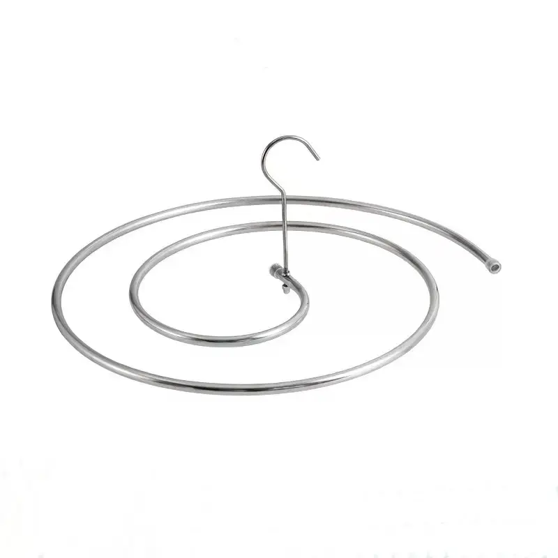360° Rotatable Spiral Bedding Hanger, Space Saving Circular Drying Rack for Bed Sheets, Quilts, Blankets and Duvets, Multi-Purpose Household Laundry Accessory for Balcony & Dorm3