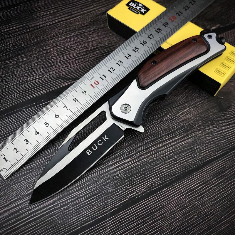 DA130 Outdoor EDC 5Cr13 Blade Camping Pocket Knife Survival Fruit Knife Self Defense Tool Knives BUCK