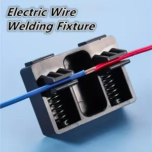 Portable Adjustable Wire Welding Fixture, Spring Quick Clamp, Soldering Iron Holder, For Electrical Work/Renovation, Novel Gift for Friends/Classmates/Family