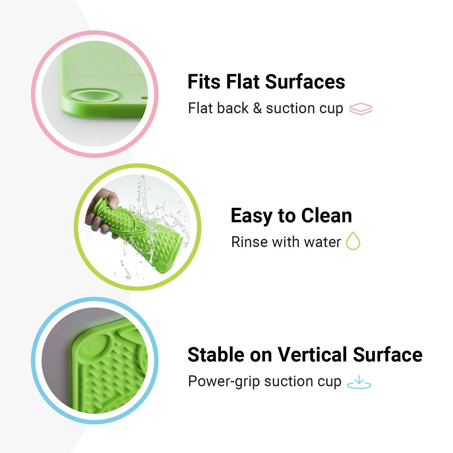 PetDreamHouse Food Enrichment Lick Pad for Dogs - Large, Silicone Calming Toy for Anxiety Relief & Interactive Play