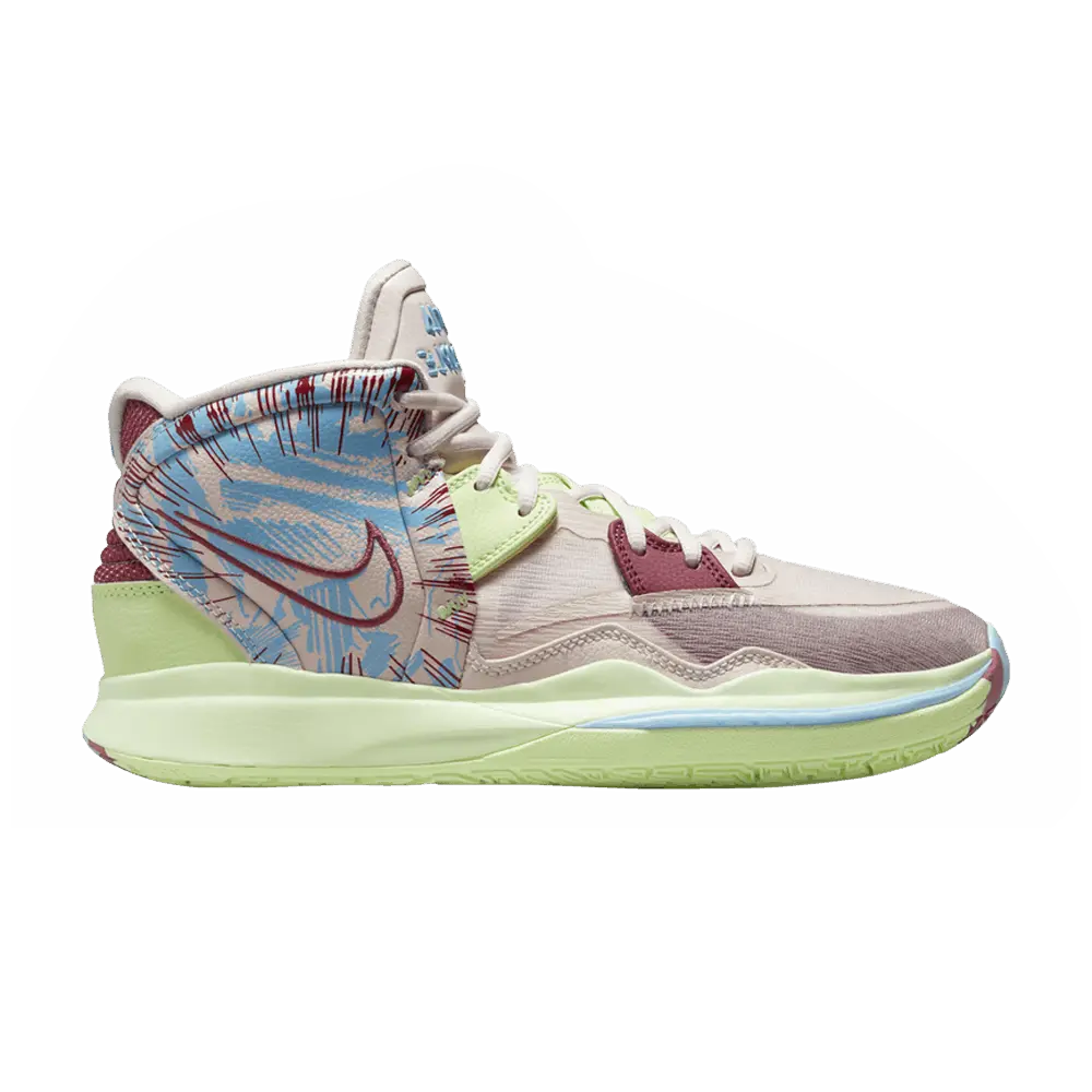 Nike Kyrie Infinity '1 World 1 People - Soft Pink' (Unisex) Light Soft Pink/Barely Volt/Orchid/Sweet Beet basketball shoes CZ0204 600