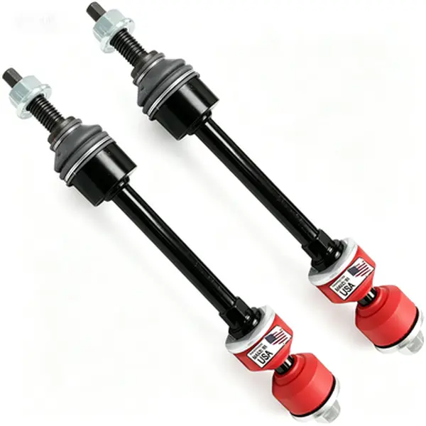 Front Stabilizer Bar Links for Dodge Ram 1500 4WD 2006-2018 Ram Classic 2019-2024 K80894 Replacement Stabilizer Link Kit Front Sway Bar Links with Polyurethane Bushings Easy Install Durable OE Fit