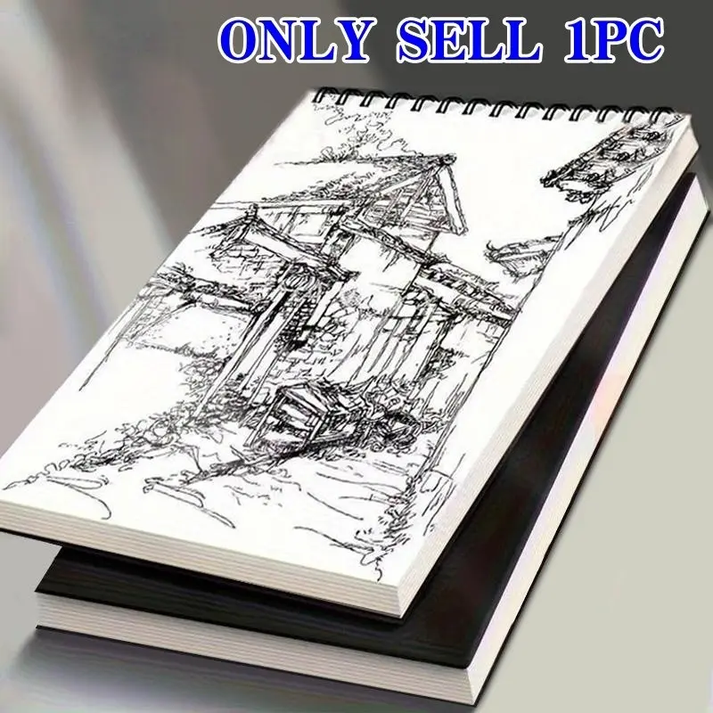 Sketchbook 8.26x11.41 Inches A4 Spiral Bound Paper, 30 Acid-Free Art Papers for Drawing and Writing, Ideal for Artists and Students, Drawing Art Supplies, Art Sketchbooks