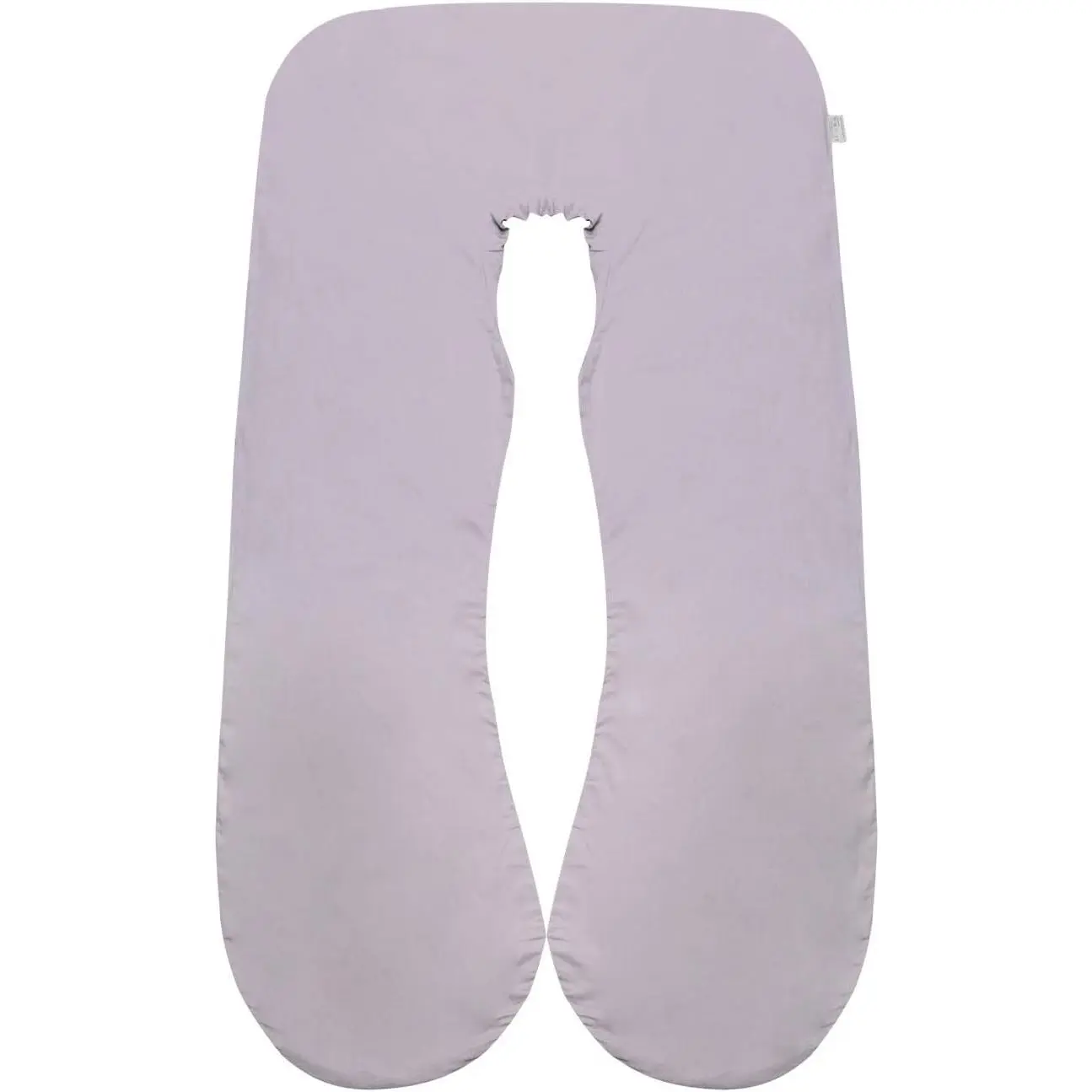 Maternity pillowcase/U-shaped pillowcase/pregnancy pillowcase/postpartum pillowcase/pillowcase with removable cotton cover 57x30inch Suitable for maternity pillows, gray