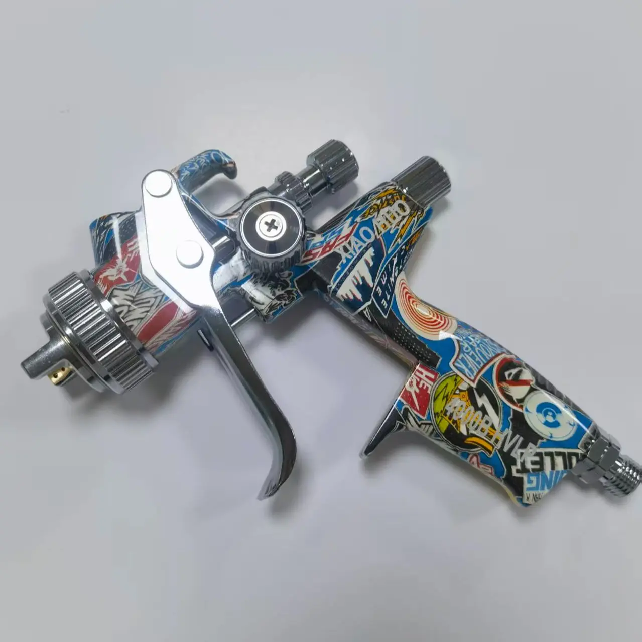 4000 Auto Pneumatic Spray Gun, Gravity Feed Paint Sprayer, 1.3mm Nozzle, 600ML Capacity, Ideal for Cars, Furniture, Primer, Clear Coat, Topcoat