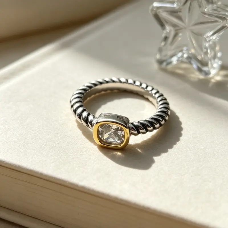 2026  Original New Products Popular Retro Design DYJZ-054 Ring Finger Beautiful Rings Women's Fashion High-quality Jewelry Accessories Gifts