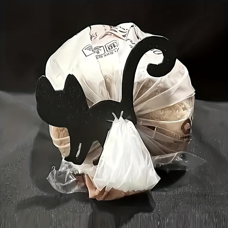 2-piece set of cute cat-shaped bread clips, made of durable plastic material, reusable and multi-functional, moisture-proof and dust-proof sealing clips, suitable for housewives, the elderly, and office workers, an ideal gift for friends and relatives, ki