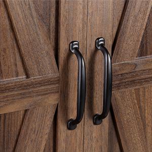 Rustic Wood Wall Storage Cabinet with Two Sliding Barn Door, 3-Tier Decorative Farmhouse Vintage Cabinet for Kitchen Dining, Bathroom, Living Room, Vintage White