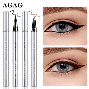 Agag Waterproof Dual-Color Liquid Eyeliner Pen, Fine Tip, Long-Lasting, &, Ideal Makeup Gift for Women