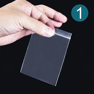 1000 Pcs Small Plastic Bags, Small Bag 2 x 2.5 Inch, Mini Bag Resealable, Small Baggies, Jewelry Bags Clear Plastic for Candy Pills Beads Diamond