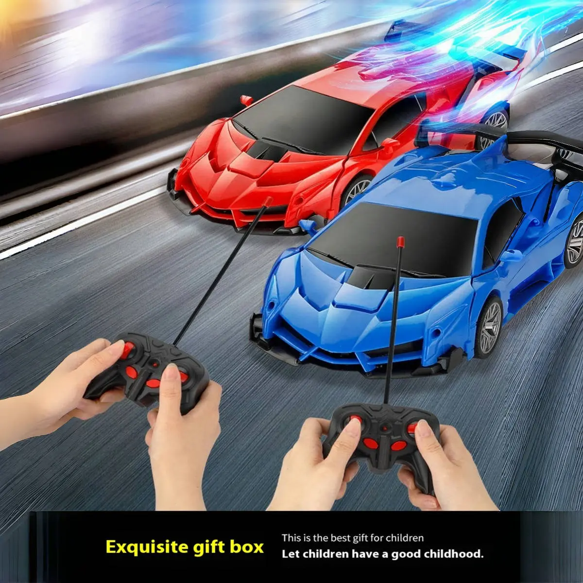 Transformer Robot car, remote control Transformer Robot,  Indoor Outdoor Interactive Racing Toy, Boys' Birthday Gift