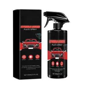Invisible License Plate Spray, Long-Lasting And Effective Transparent Coating Invisible Defense License Plate Spray For Vehicles