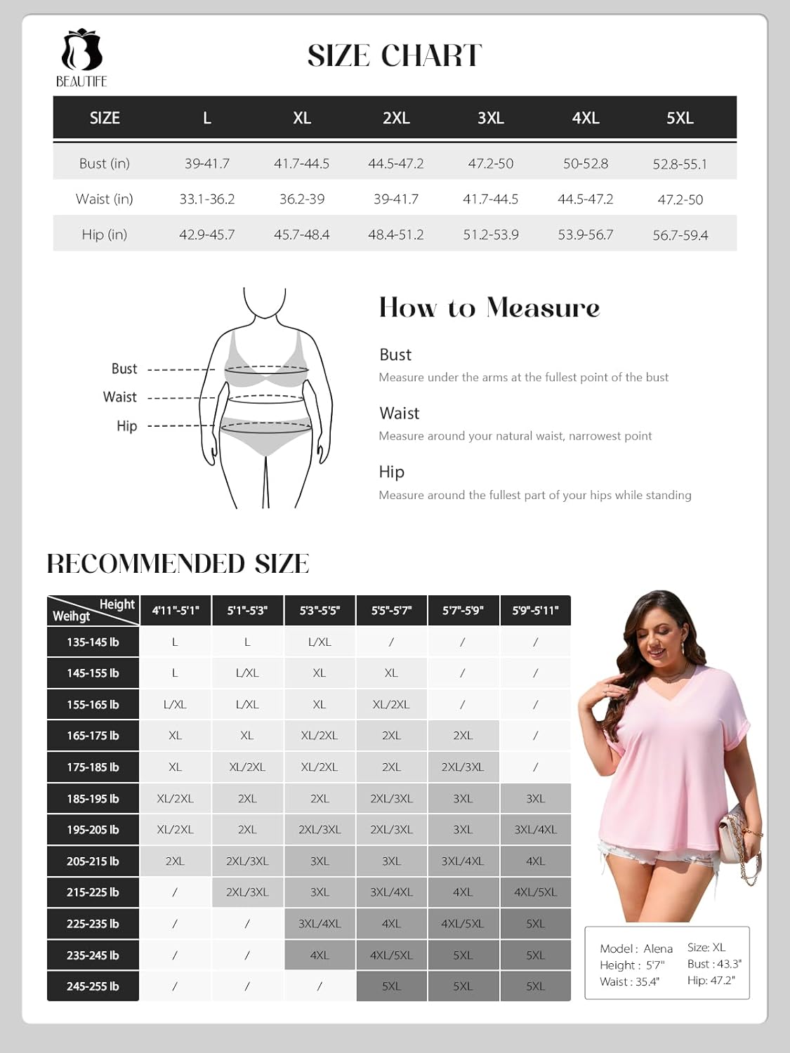 【XL-5XL】Imily Bela Curve Womens Plus Size V Neck T Shirts Short Sleeve Summer Dressy Casual Tunic Tops Loose Fit Tees Blouse