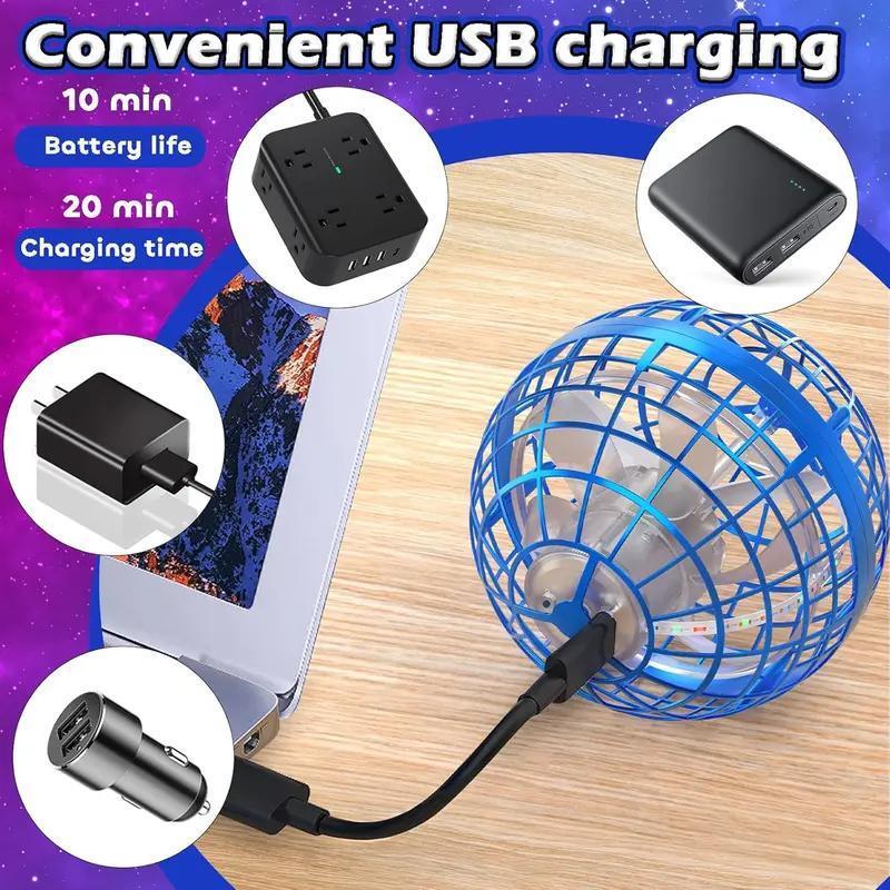 New Arrival Flying Orb Stylish High-Tech Smart Toy with Advanced Technology for Indoor Outdoor Play Perfect Gift for Tech Enthusiasts