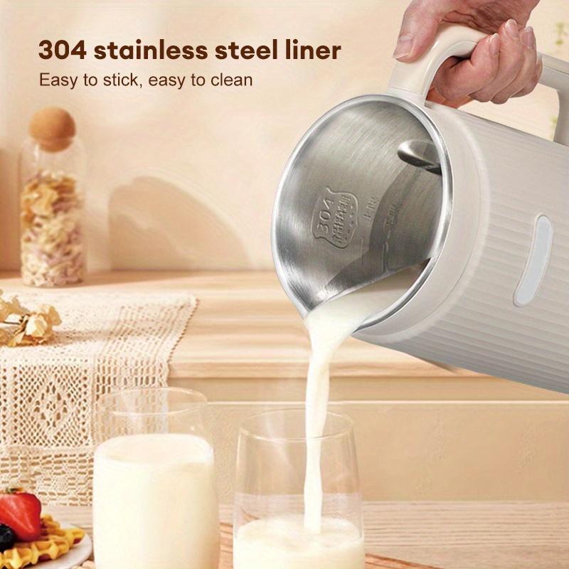 Nut Milk Maker, Multi-functional Soy Milk Maker, Blender Machine, Can Make Coconut Milk, Oat Milk, Soy Milk, Plant-based Milk, And Juice, Small Kitchen Appliance With 12-hour Timer Function