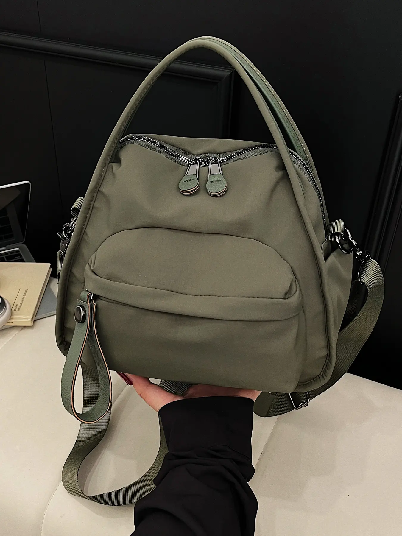 Women's Lightweight Nylon Mini Crossbody Bag, Versatile Casual Shoulder Bag, Commuter Handbag, Ideal for Daily Work and Shopping