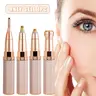 4-In-1 Multi-Function Trimmer, Lightweight Rechargeable Facial Hair Remover, Eyebrow Facial Trimmer, Brow Trimmer, Nose Hair Clipper, Body Shaver for Face, Lips, Armpits, Legs