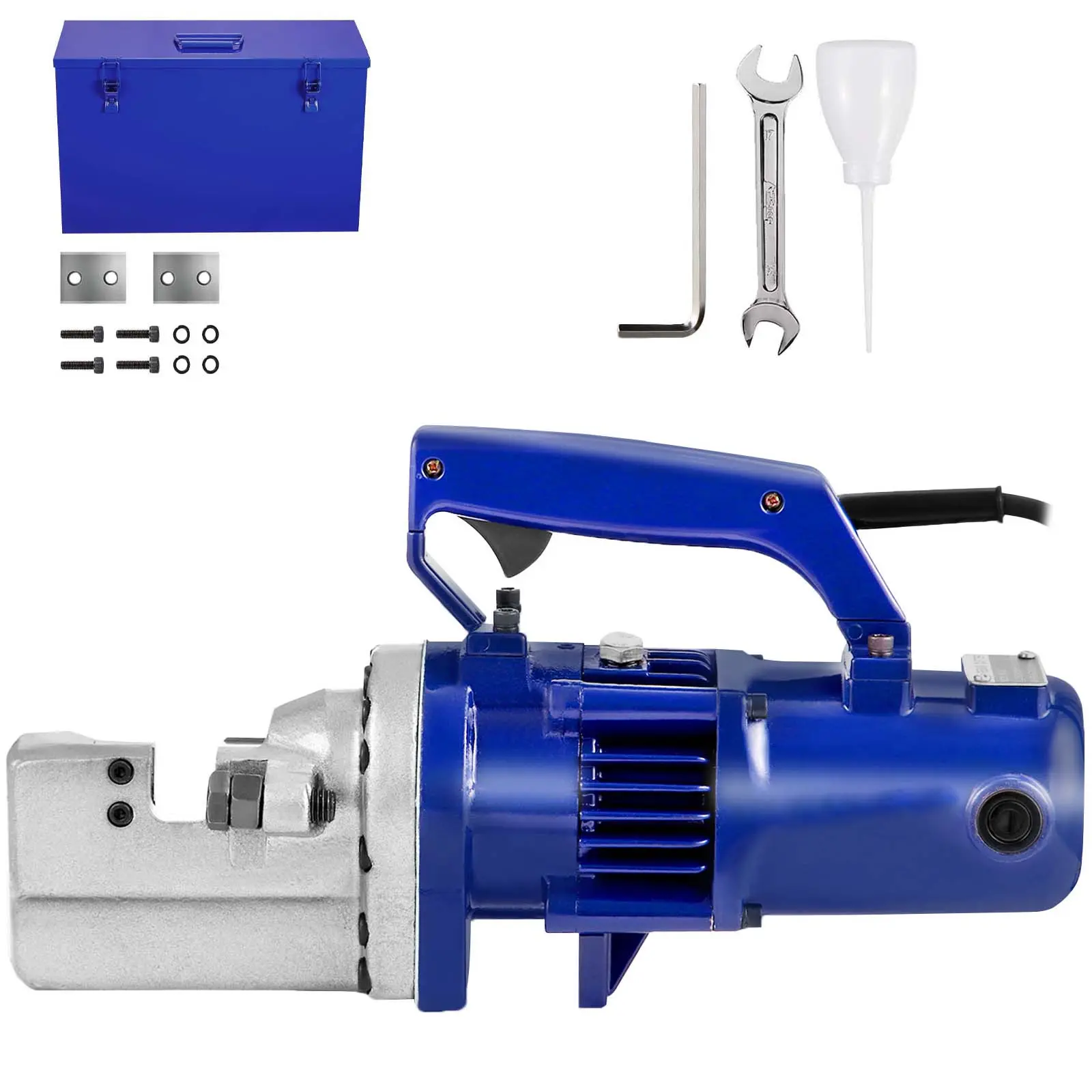 Electric Rebar Cutter, Cutting Up to# Rebar Within Seconds, 1350W Power, AC 110V Voltage, Super-Fast Cutting Speed, One Button Operation